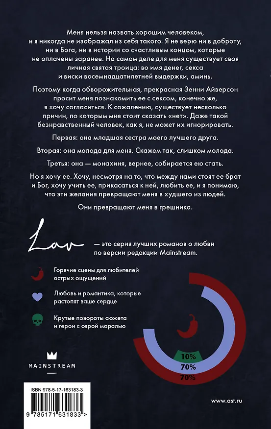 Книга Грешник (Сьерра Симоне) — 2