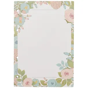 Сменный блок для тетрадей «Retro flowers», 50 листов 251333