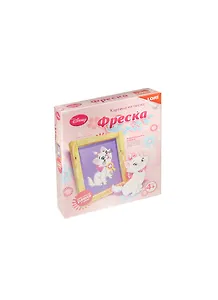 Кпд-005 Фреска Картина из песка Disney Кошка Мари (+ рамка) (LORI) (набор д/творч.) (4+)