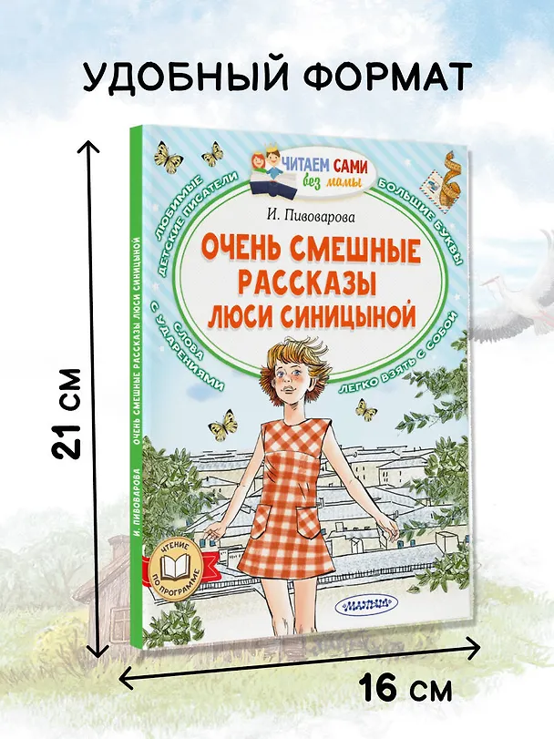 Книга Очень смешные рассказы Люси Синицыной (Ирина Пивоварова) — 6