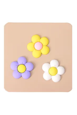 Джибитсы Дутые цветочки (3шт) (ПВХ) (12-18031-202506-GB31) 3110311