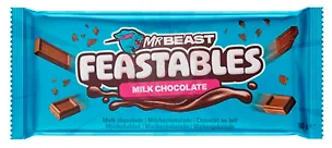 Шоколадная плитка Mr Beast  молочный, 60г 3125662