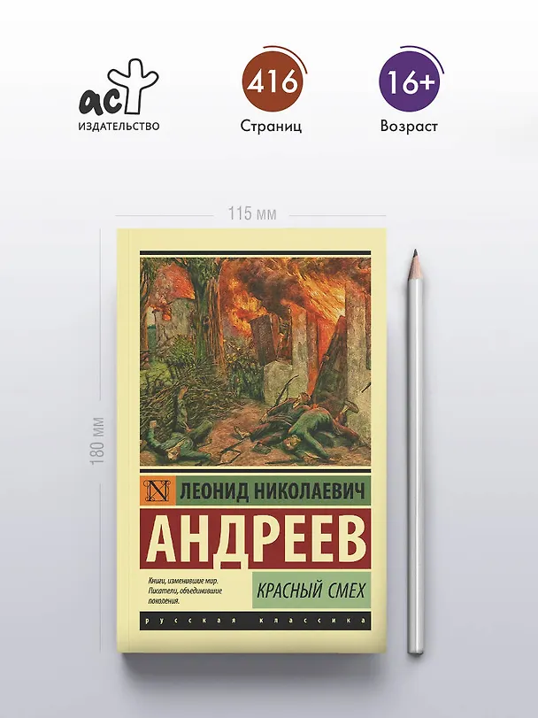 Книга Красный смех (Леонид Андреев) — 5