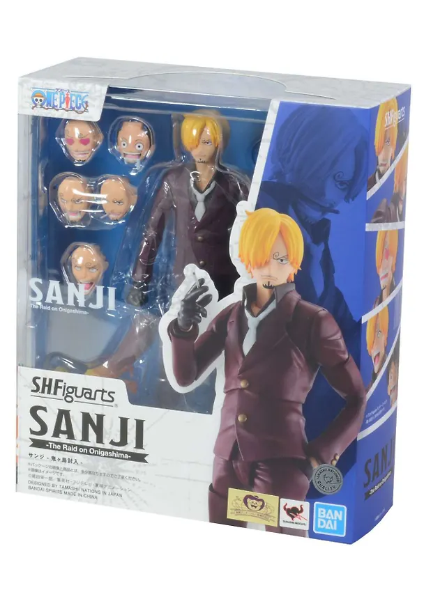 Фигурка S.H.Figuarts One Piece Sanji The Raid on Onigashima (TM426) 3119005 — 2