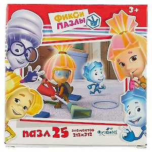 Origami, Пазл Фиксики. Уборка 25эл. 11687