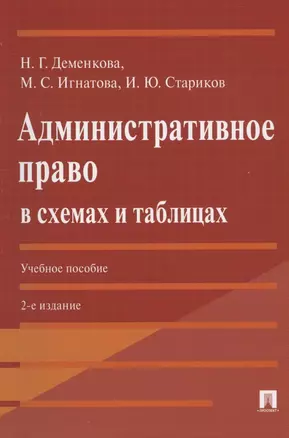 Административное право в схемах и таблицах. Учебное пособие — 2889663 — 1