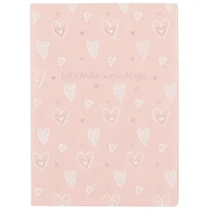 Записная книжка А6+ 56л лин. "НЕМНОГО ВОЛШЕБСТВА" мягк.переплёт, тиснение фольгой, шелкография, два ляссе, инд.уп.