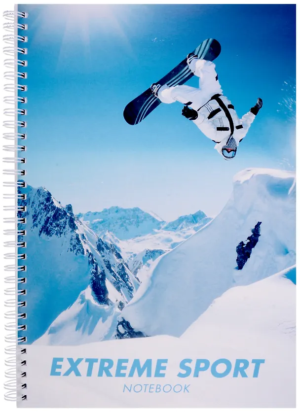 Тетрадь общая «Extreme sport», 80 листов в клетку, А4 - Listoff 2973330 — 1