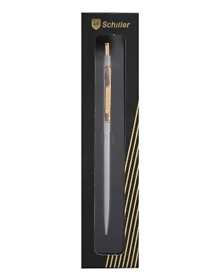 Ручка шариковая "Signoria" серебряный корпус, Schiller 3098760