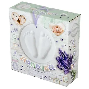 Слепки ножек вашего малыша "Лапочка" 01847 340424