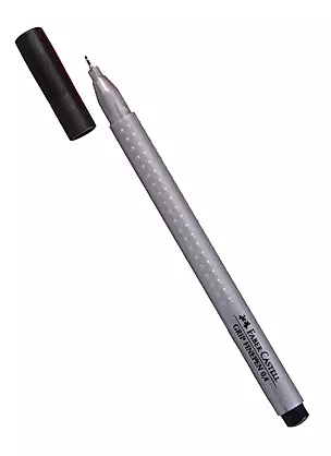 Ручка капиллярная черная "GRIP" 0,4мм — 245992 — 1