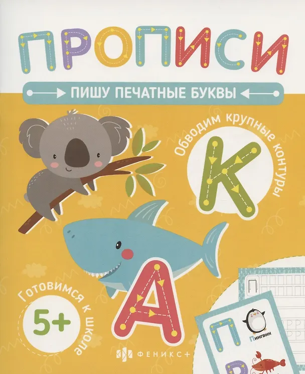 Книга Пишу печатные буквы () — 1