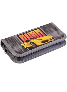 Пенал школьный 1 отделение "Авто"