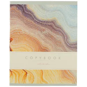 Тетрадь в клетку Unnika, "Мраморные срезы", 48 листов, в ассортименте