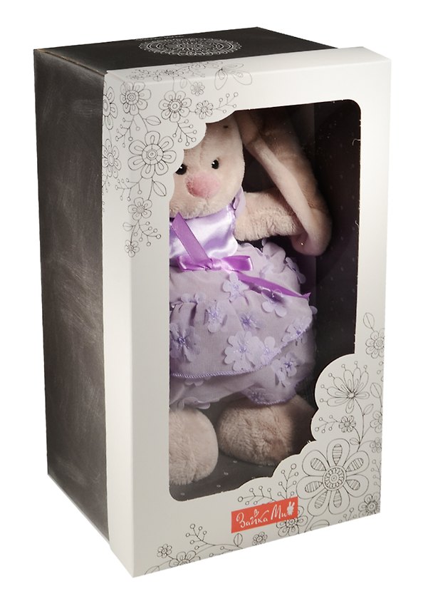 Мягкая игрушка Зайка Ми Виолетта (25 см) (StS-152) 2552312 — 1