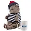 Игрушка мягкая Budi Basa, Басик в тельняшке и берете (В2) — 2400796 — 3