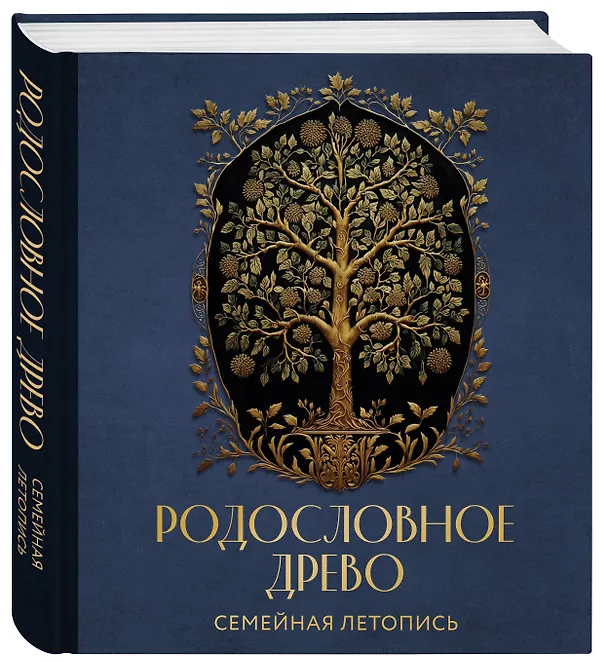 Книга РОДОСЛОВНОЕ ДРЕВО. Семейная летопись. Индивидуальная книга фамильной истории (синяя) (Анна Артемьева) — 5