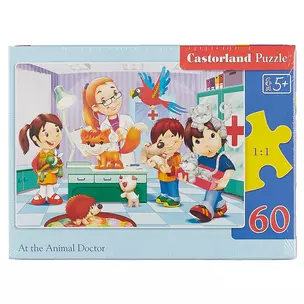 Пазл Castorland MIDI Ветеринар 60эл, 32*23см В-06847 — 2539699 — 1