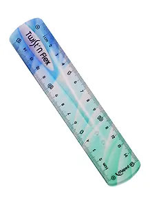 Линейка 15 см "Decor" гибкая, скручивающаяся, в ассортименте, Maped