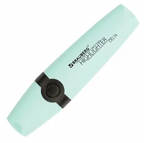 Текстовыделитель Brauberg, Delta Pastel, бирюзовый 1-5 мм