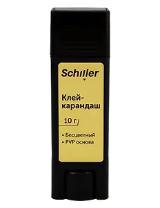 Клей-карандаш Schiller, 10 г, PVP основа