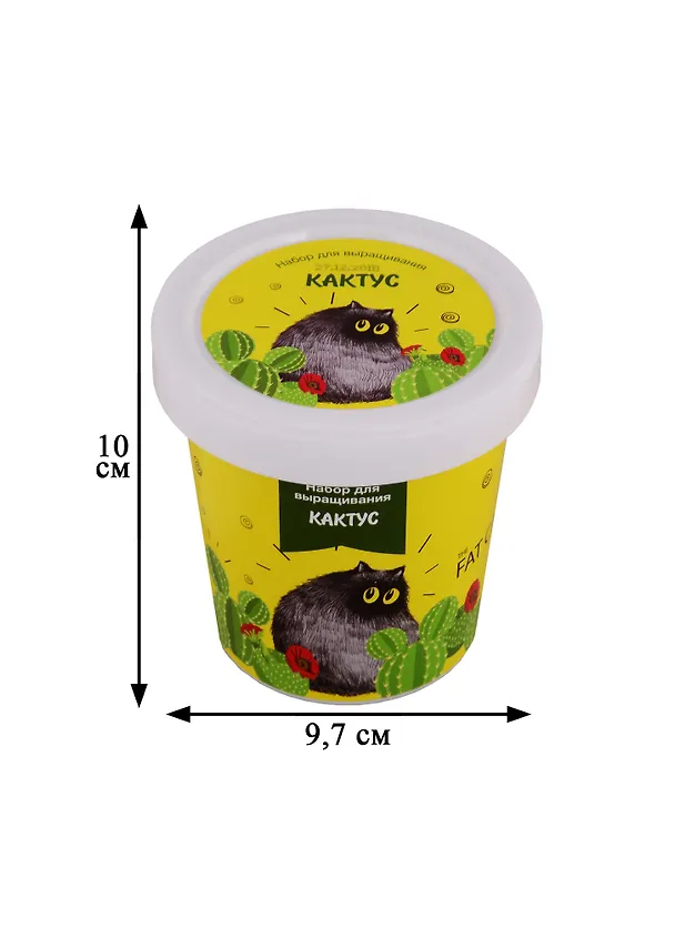 Набор для выращивания Кактус (Fat cat) (НВ2018-24) 2704041 — 3