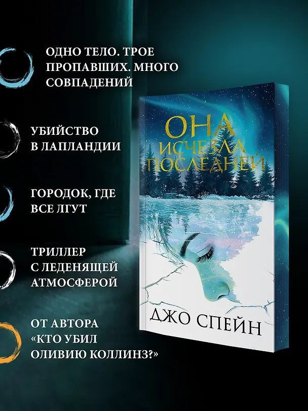 Книга Она исчезла последней (Джо Спейн) — 7