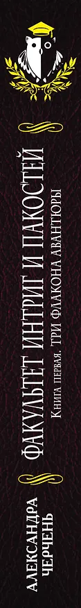Книга Факультет интриг и пакостей. Книга первая. Три флакона авантюры (Александра Черчень) — 3