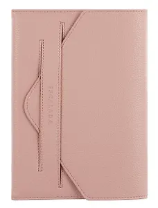 Ежедневник недат. А5 160л "Наппа экстра" розовый, кожзам, тв.переплет, обл.поролон, блинтовое тиснение, клапан в петле, офсет, ляссе