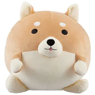 Мягкая игрушка Собака сибу-ину в форме шара (48х28) 2640255
