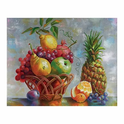 Холст на картоне с контуром BRAUBERG ART CLASSIC Натюрморт, 30х40см, грунтованный, хлопок, 191548 2789636 — 4