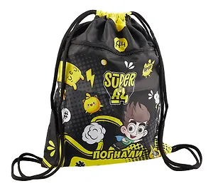 Мешок для сменной обуви "Влад А4. Коллаж" 34 х 47 см, 1 отделение