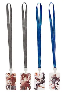 Бейдж "Аниме. Воин", вертикальный, с лентой, ассорти