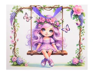 Пакет А3+ 40*50*25 "Фея" дет., бум.мат.ламинат