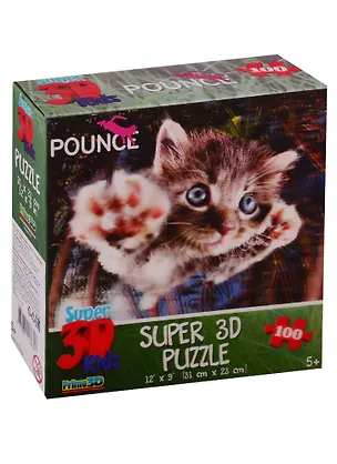 Пазл 3D Prime 3D 100 элементов Озорник (Bam Bam) 2754272