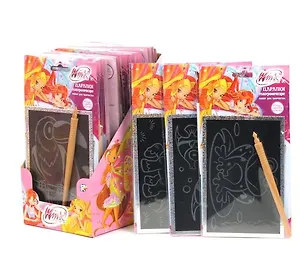 Набор для творчества Winx Голографические царапки (SCH-SC325P) (161287) (упаковка) 2352168