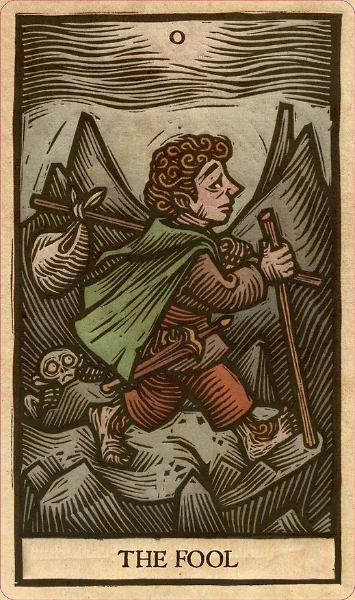 Книга The Lord of the Rings Tarot 78 cards and Guidebook (Hijo  Tomas) Властелин колец Таро 78 карт и гайдбук (Томас Хихо)/ Карты Таро (Томас Ихо) — 3