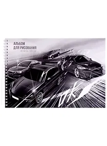 Альбом для рисования Listoff, "Дрифт", А4, 40 листов, на гребне