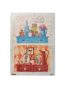 Рисовая бумага для декупажа Craft Premier Милый дом (CP00775) (А3) (25г/м) (упаковка)