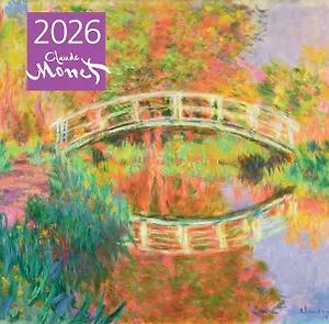 Календарь 2026г 300*300 "Клод Моне" настенный, на скрепке