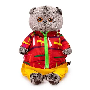 Мягкая игрушка Басик в ветровке (25 см) 2928346