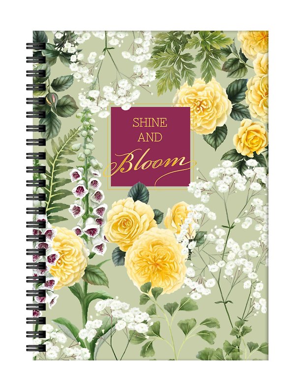 Тетрадь общая «La Fleur. Bloom», 80 листов в клетку, А5 - Listoff 3149242 — 1