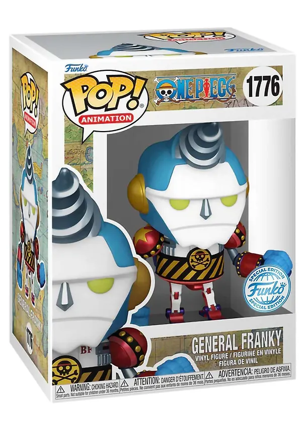 Фигурка Funko POP! Animation One Piece General Franky w/(GW)Chase (Exc) (1776) (Fun82823) 3118951 — 2
