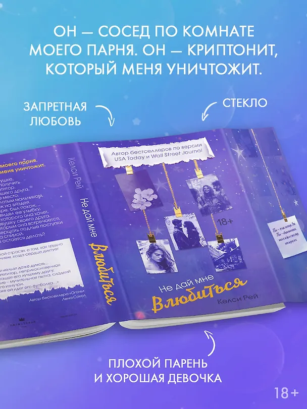 Книга Не дай мне влюбиться (Келси Рей) — 6