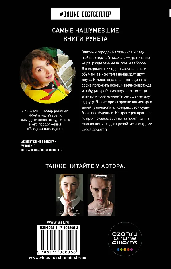 Книга Город за изгородью (Эли Фрей) — 2
