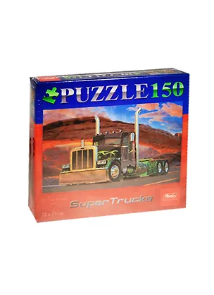 Пазлы 150 А4ф Грузовик в каньоне (150П34_05430) (22х33см) (3-99л.) (Hatber) (коробка) 2473395