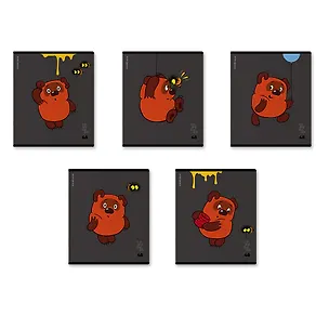 Тетрадь в клетку Erich Krause, "Винни-Пух", 48 листов 3021080