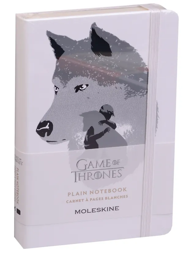 Moleskine/Молескин Записная книжка 9*14см Game of Thrones (нелинованная) Pct, белая LEGTQP012 242992 — 3