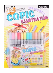 Набор маркеров Copic Ciao манга иллюстрация 12цв