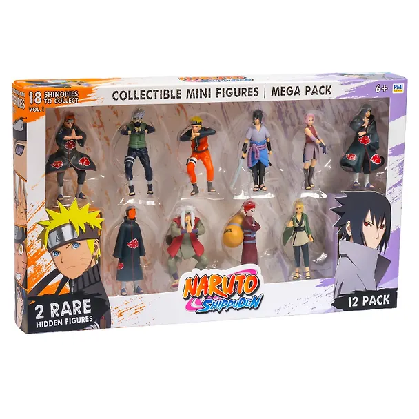 Наруто. Игровой набор из 12 фигурок 7 см. Naruto 3128600 — 1